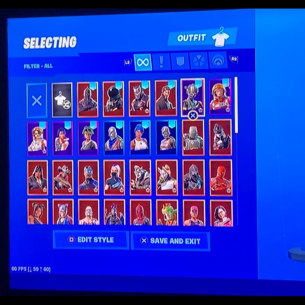 S1-S10 account! Mako glider! Maxed Omega!